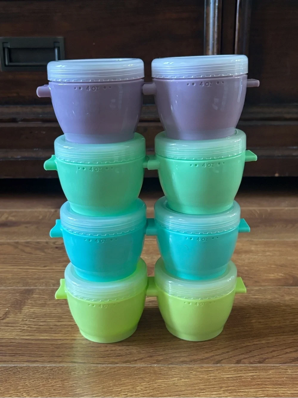 Melii baby food & snack containers set of 8